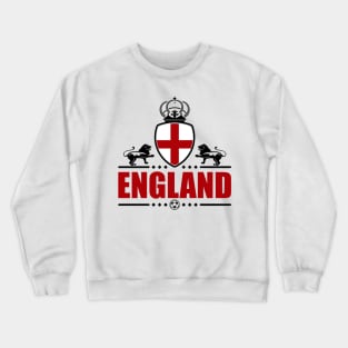 ENGLAND BLACK LINEART Crewneck Sweatshirt